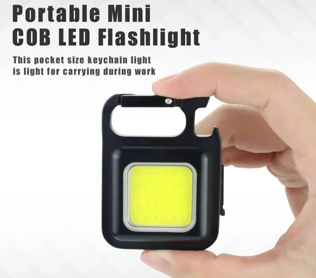LLAVERO LED DESTAPADOR RECARGABLE USB 2