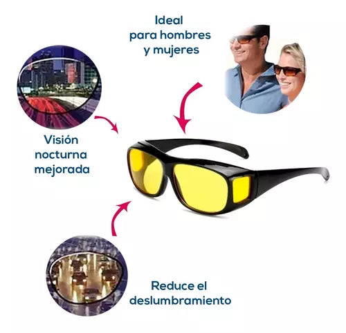 GAFAS DE CONDUCCION HD NOCHE Y DIA -( PAGO CONTRAENTREGA )